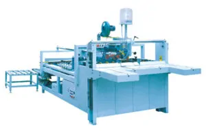 Półautomatyczna linia SAG-2600 do klejenia pudeł kartonowych